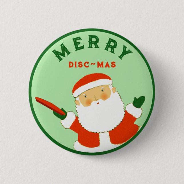 Badge Rond 5 Cm Ultimate Frisbee Vacances Bouchon Cadeau (Devant)