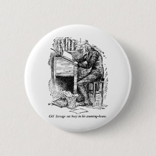 Badge Rond 5 Cm Un chant de Noël