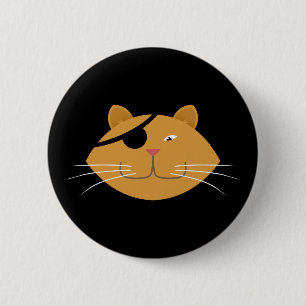 Badge Rond 5 Cm Un chat observé