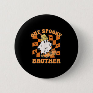 Badge Rond 5 Cm Un Frère Soky Anniversaire Halloween Skateboard