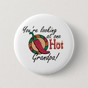 Badge Rond 5 Cm Un grand-papa chaud