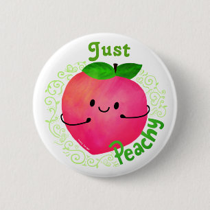 Badge Rond 5 Cm Un jeu de pêche positif - un jeu de pêche