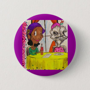 Badge Rond 5 Cm Un peu de Pin de brunch