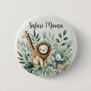 Badge Rond 5 Cm Un Peu Sauvage