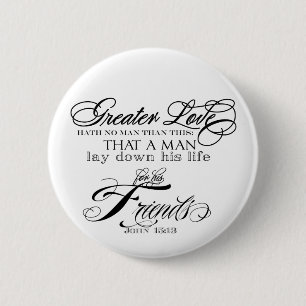 Badge Rond 5 Cm Un plus grand amour