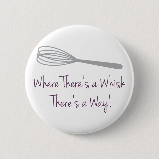Badge Rond 5 Cm Un Whisk (Devant)