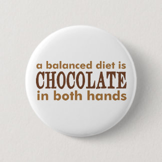 Badge Rond 5 Cm Une alimentation équilibrée est…