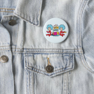 Badge Rond 5 Cm Une chose Deux choses du parti