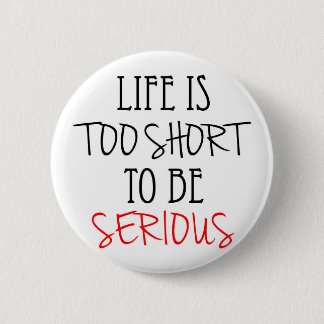 Badge Rond 5 Cm Une citation à vivre par (Devant)