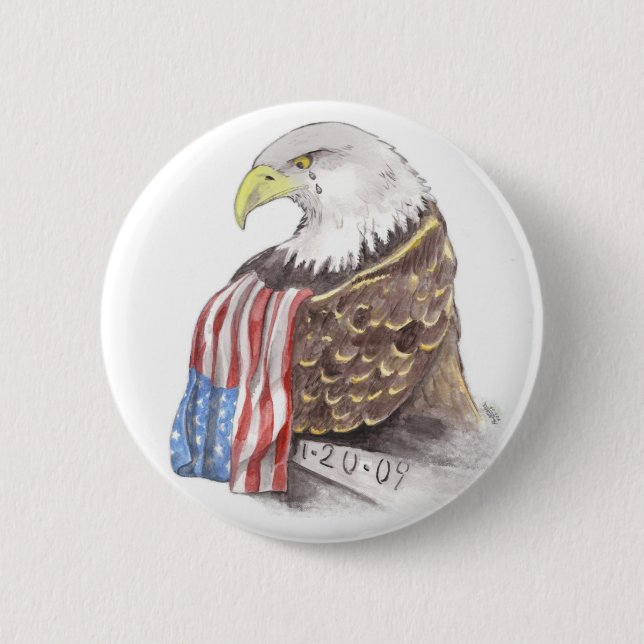 Badge Rond 5 Cm Une honte pleurante (Devant)