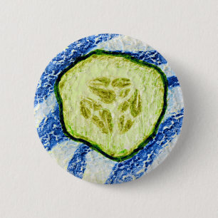 Badge Rond 5 Cm Une tranche d'été