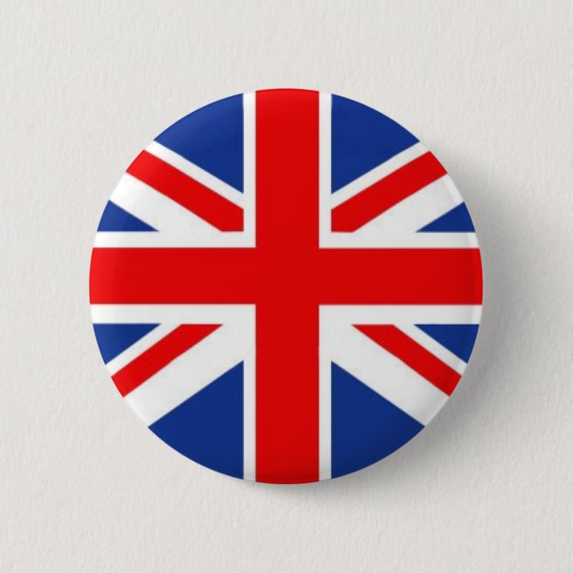 Badge Rond 5 Cm Union Jack (Devant)