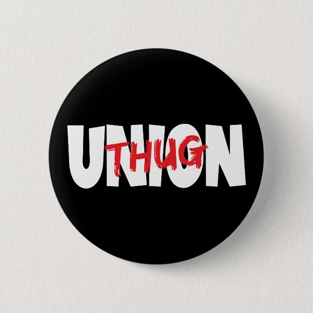 Badge Rond 5 Cm Union Thug (Devant)