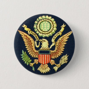 Badge Rond 5 Cm Unum de pluribus d'E