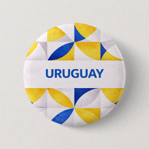 Badge Rond 5 Cm Uruguay