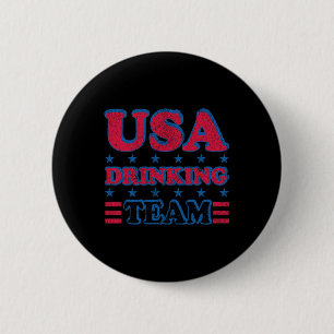 Badge Rond 5 Cm Usa Dru 4 juillet l'indépendance