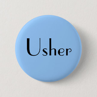 Badge Rond 5 Cm Usher