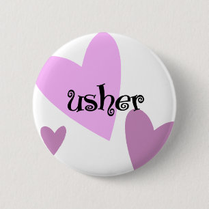 Badge Rond 5 Cm Usher