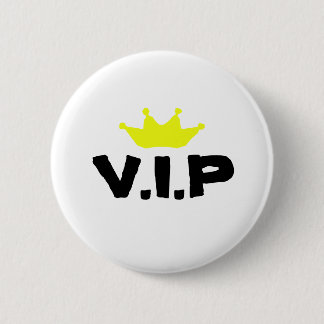 BADGE ROND 5 CM V.I.P
