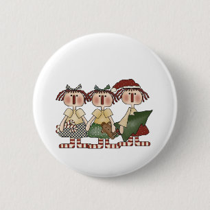 Badge Rond 5 Cm Vacances d'amis de Ragdoll
