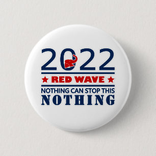 BADGE ROND 5 CM VAGUE ROUGE 2022