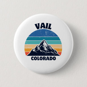 Badge Rond 5 Cm Vail colorado
