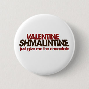 Badge Rond 5 Cm Valentine Shmalintine
