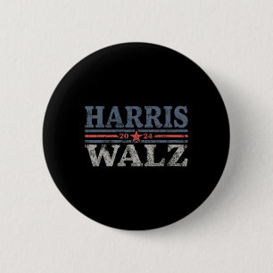 Badge Rond 5 Cm Valse 2024 Election Kamala Harris Tim Waltz 2024 3