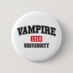 Badge Rond 5 Cm Vampire