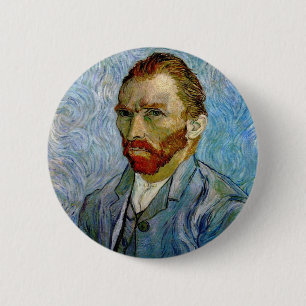 Badge Rond 5 Cm Van Gogh Autoportrait