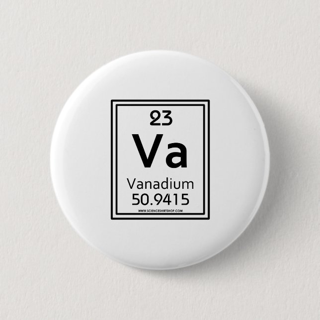 Badge Rond 5 Cm Vanadium 23 (Devant)