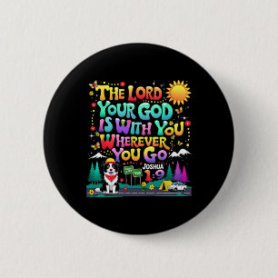 Badge Rond 5 Cm Vbs 2025 Véritable Route Nord Road Trip Le Seigneu