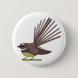Badge Rond 5 Cm Vecteur Fantal New Zealand