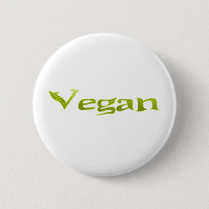 Badge Rond 5 Cm Vegan 1