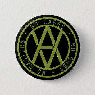 Badge Rond 5 Cm Veganarchy