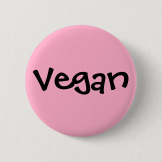 Badge Rond 5 Cm Végane