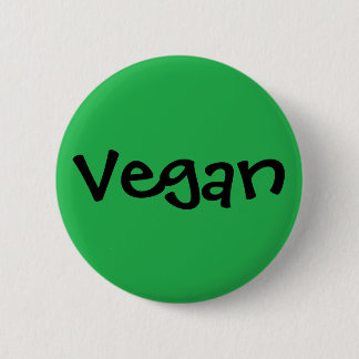 Badge Rond 5 Cm Végane
