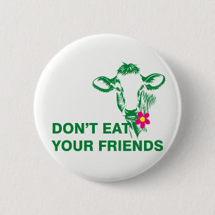 Badge Rond 5 Cm Veganisme