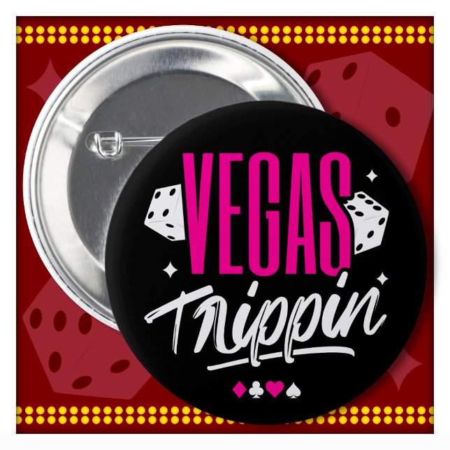 Badge Rond 5 Cm Vegas Girls Trip Vegas Anniversaire Las Vegas Vaca (Créateur téléchargé)