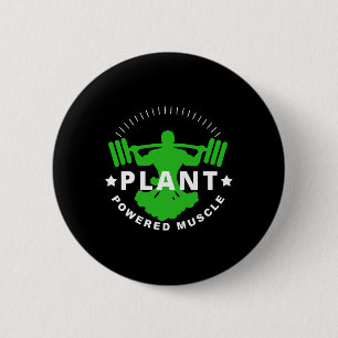 Badge Rond 5 Cm Vegetarian Plante Broccoli Bodybuilding Ascenseur