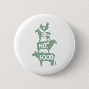 Badge Rond 5 Cm végétarien végétarien végétarien végétarien végéta