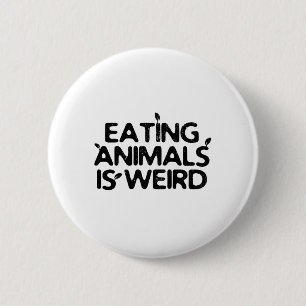 Badge Rond 5 Cm Végétaux Bien-être animal   Cadeaux végétariens