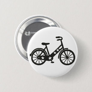 Badge Rond 5 Cm Vélo