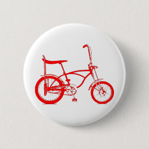 Badge Rond 5 Cm Vélo bananier Retro