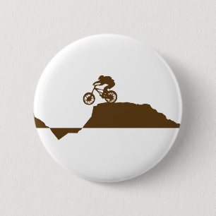 Badge Rond 5 Cm Vélo de montagne