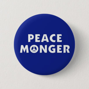 BADGE ROND 5 CM VENDEUR DE PAIX
