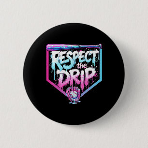 Badge Rond 5 Cm Vendre Drip Boys Glace Crème Respect Les Joueurs D