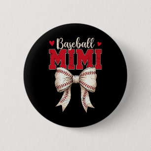 Badge Rond 5 Cm Vendre Mimi Coquette Bow Jour des mères
