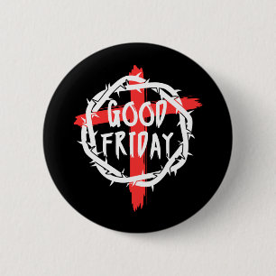 Badge Rond 5 Cm Vendredi saint