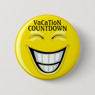 Badge Rond 5 Cm VENTE ! COMPTE DE Vacances - SRF